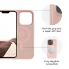 Dėklas dbramante1928 Monaco iPhone 14 Pro Max Pink Sand