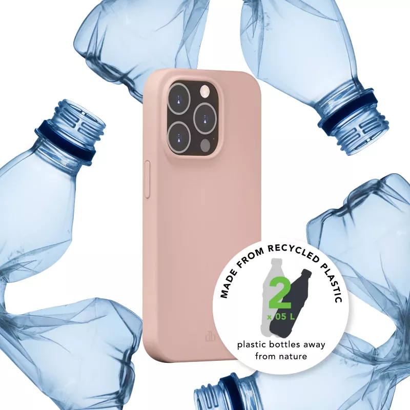 Dėklas dbramante1928 Monaco iPhone 14 Pro Max Pink Sand