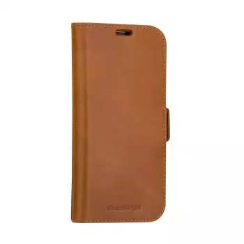 Dėklas su pinigine dbramante1928 Lynge iPhone 15 Pro Ruda