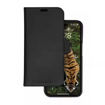 Dėklas su pinigine dbramante1928 Lynge iPhone 15 Pro, juoda