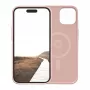 dbramante1928 Monaco Silicone Case with MagSafe iPhone 15 Pink Sand