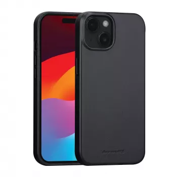 Dėklas dbramante1928 Roskilde MagSafe iPhone 15 Plus Juodas