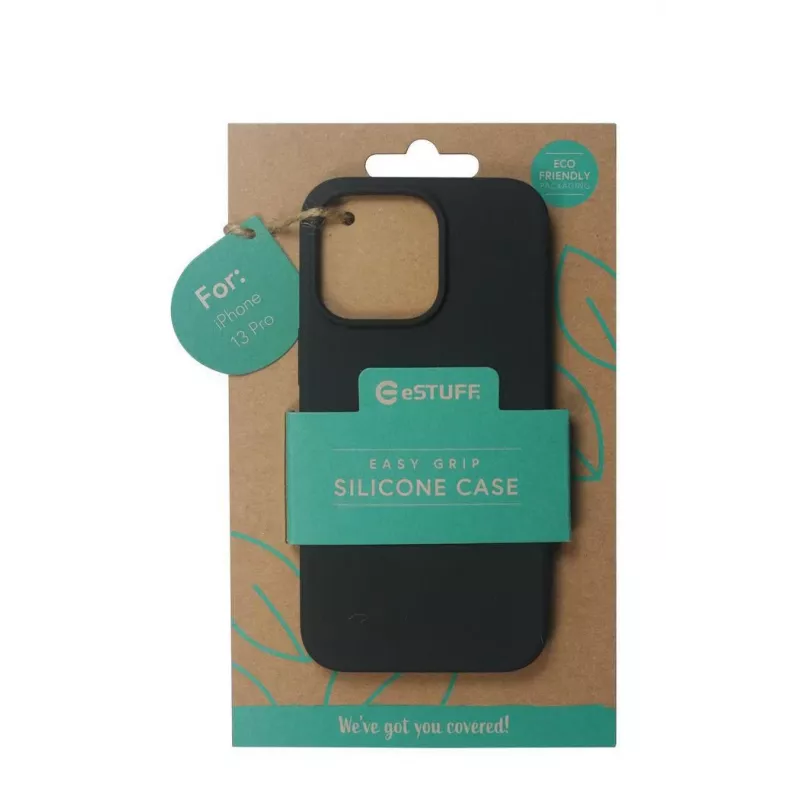 eSTUFF ES67120003 apsauginis dėklas iPhone 13 Pro 15,5 cm (6,1 inch) juodas
