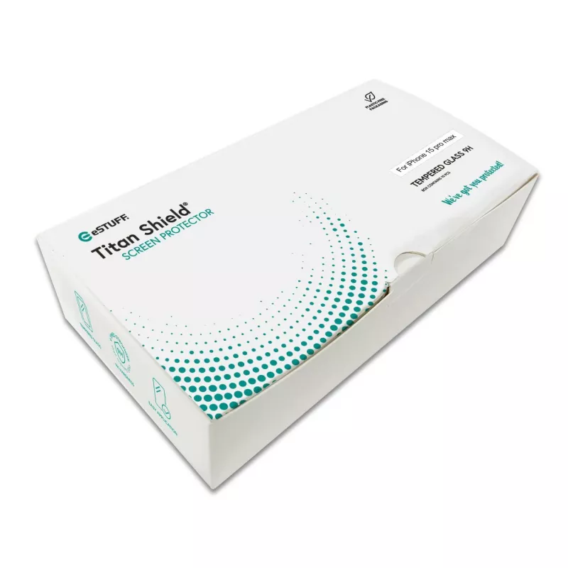 Apsauginis stiklas eSTUFF ES501416-10BULK iPhone 15 Pro Max skaidrus