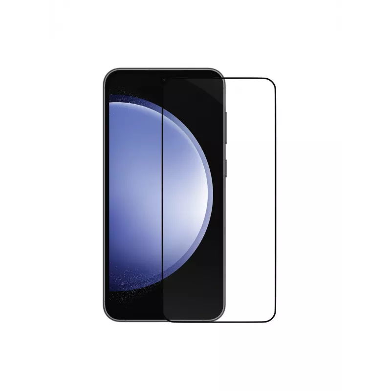 dbramante1928 eco-shield Galaxy S23 FE Black Edge Scratch Resistant Tempered Glass Screen Protector
