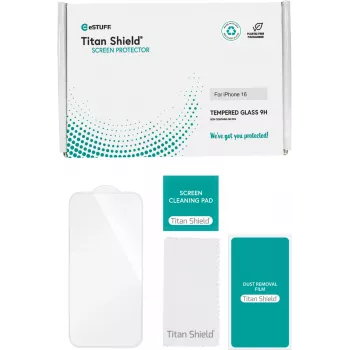 eSTUFF ES501434-50BULK grūdinto stiklo apsauginis ekrano dangtelis Apple iPhone 17 Pro, skaidrus, 50 vnt.
