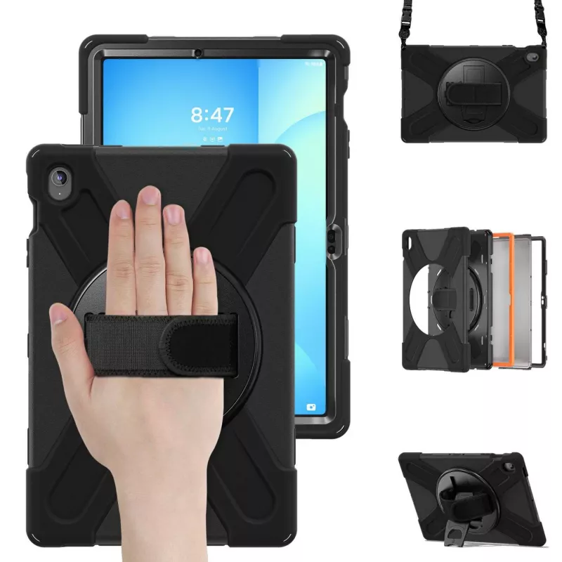 eSTUFF Defender dėklas planšetei Samsung Galaxy Tab S10 FE+ (ES681863-BULK)