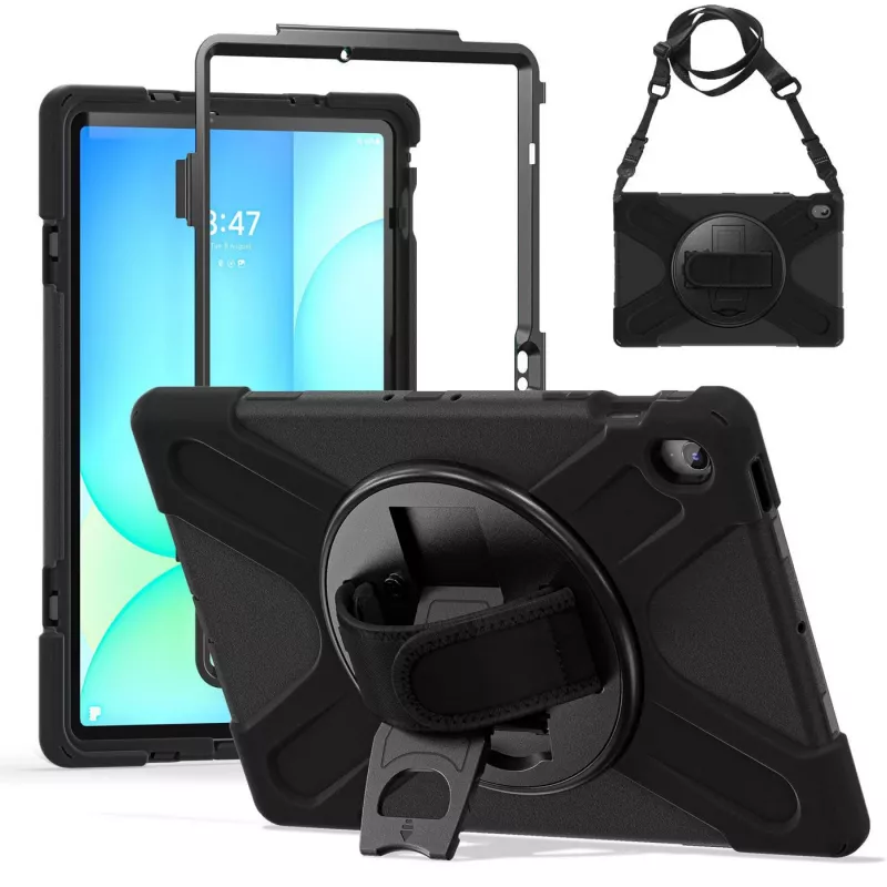 eSTUFF Defender dėklas planšetei Samsung Galaxy Tab S10 FE+ (ES681863-BULK)