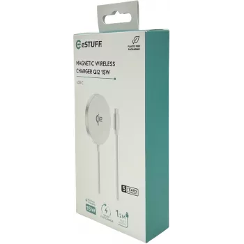 Belaidis magnetinis įkroviklis eSTUFF ES638300, kabelio ilgis 1,2 m, 15 W
