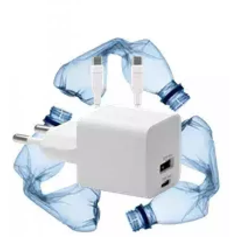 Sieninis įkroviklis dbramante1928 re-charge EU 18W USB-A Baltas