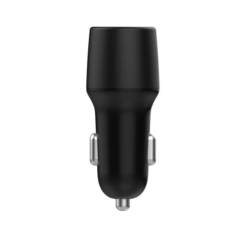 Automobilinis greitasis įkroviklis eSTUFF ES631031 38 W, USB-C PD + USB-A, juodas anglies pluošto apdaila