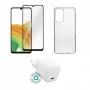 Vidinis kintamosios srovės įkroviklio rinkinys eSTUFF ES-KIT-SAMGALA335G, skirtas Samsung Galaxy A33, suderinamas su išmaniaisiais telefonais, permatomas/baltas, 0,094 kg