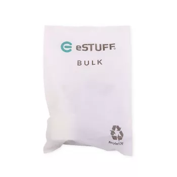 eSTUFF ES637001-BULK sieninis įkroviklis išmaniesiems telefonams ir planšetėms, baltas, AC 100–240V, USB-A + USB-C, 5V