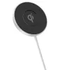 eSTUFF ES638100 belaidis įkroviklis išmaniesiems telefonams, aliuminis, 15 W, greitasis įkrovimas, Qi/MagSafe