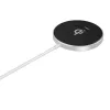 eSTUFF ES638100 belaidis įkroviklis išmaniesiems telefonams, aliuminis, 15 W, greitasis įkrovimas, Qi/MagSafe
