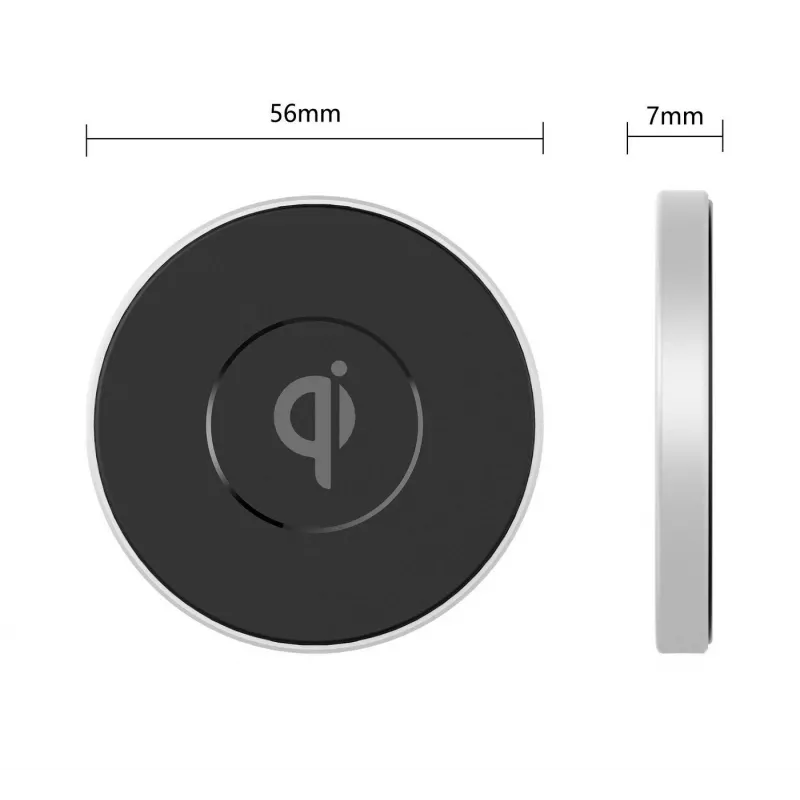 eSTUFF ES638100 belaidis įkroviklis išmaniesiems telefonams, aliuminis, 15 W, greitasis įkrovimas, Qi/MagSafe