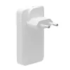 dbramante1928 Pro - EU/US plonas įkroviklis - USB-C 65W+USB-A 30W - balta