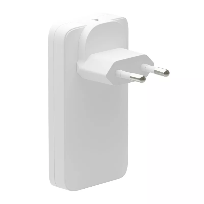 dbramante1928 Pro - EU/US plonas įkroviklis - USB-C 65W+USB-A 30W - balta