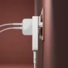 dbramante1928 Pro - EU/US plonas įkroviklis - USB-C 65W+USB-A 30W - balta