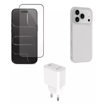 Maitinimo adapterio rinkinys eSTUFF ES-KIT-IPH17PROMAX, skirtas iPhone 17 Pro Max įkrovimui su kabeliu