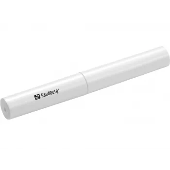 Valymo rinkinys Sandberg Cleaning Pen Kit, skirtas AirPods, pilkai baltas