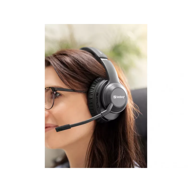 Sandberg Wireless Headset ANC+ENC Pro belaidės ausinės