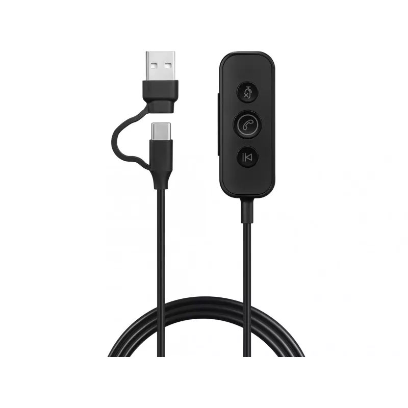 Laidinė ausinė Sandberg 3in1 Office Headset Pro ENC 20–20000 Hz