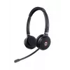 Yealink WH62 Dual Teams belaidė ausinė, 20 - 20000 Hz, biurui/skambučių centrui, 127 g, juoda