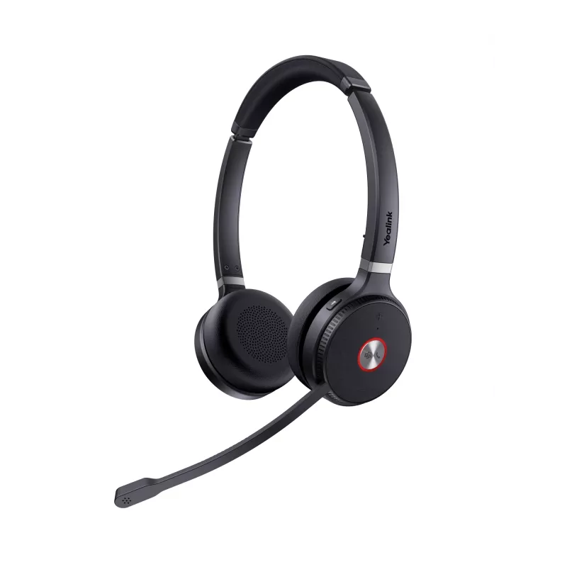 Yealink WH62 Dual Teams belaidė ausinė, 20 - 20000 Hz, biurui/skambučių centrui, 127 g, juoda