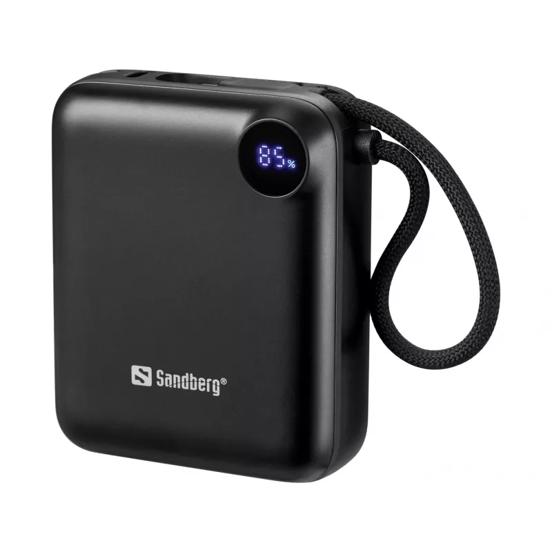Nešiojamas įkroviklis Sandberg Powerbank 10000 PD20W Connect, 10000 mAh