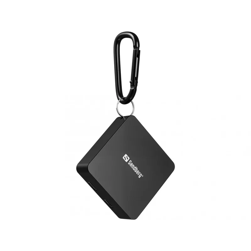 Nešiojama baterija Sandberg 3in1 Magnet Powerbank 5000, 5000 mAh
