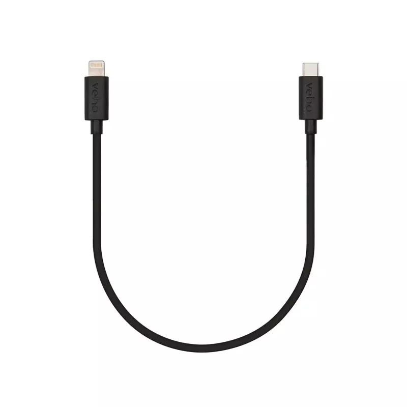 Veho USB-C – Lightning įkrovimo ir sinchronizavimo kabelis 0,2 m 8 g