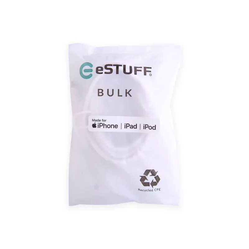Lightning kabelis eSTUFF ES602370-BULK 3m USB-C 2.4A