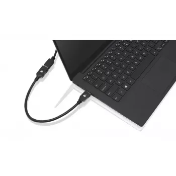 IOGEAR G2LU3AMF USB A prailginimo kabelis USB 3.2 Gen 1 0,3 m juodas