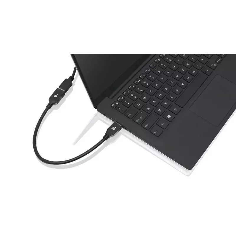 IOGEAR G2LU3AMF USB A prailginimo kabelis USB 3.2 Gen 1 0,3 m juodas
