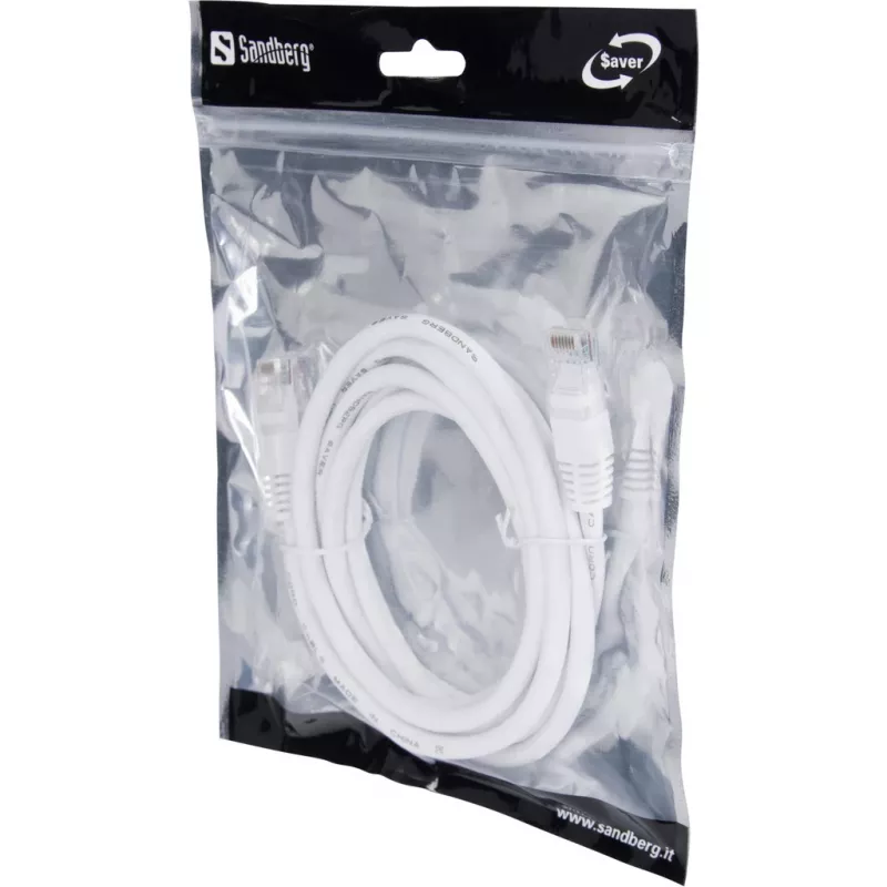 Tinklo kabelis Sandberg UTP Cat6 2m RJ-45 pilkas