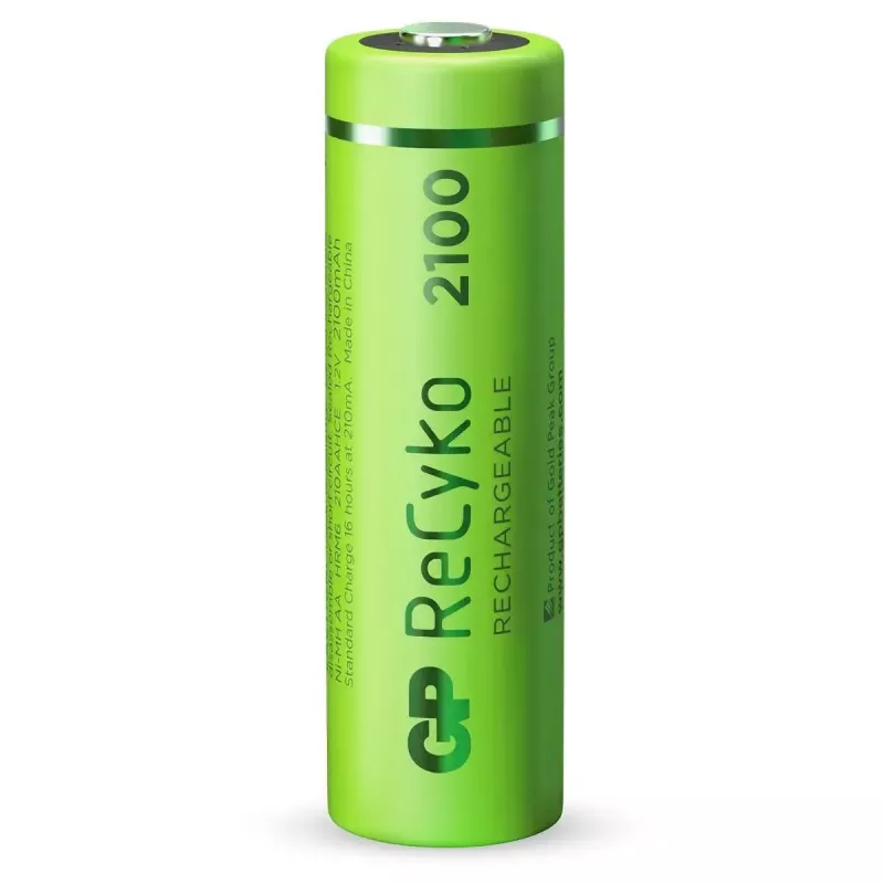 Įkraunama baterija GP Batteries ReCyko+ 2100mAh 4 vnt. AA NiMH