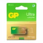 Vienkartinė baterija GP Batteries Ultra Alkaline GP1604AU 9V šarminė