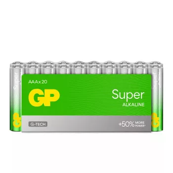 Vienkartinė baterija GP Batteries Super Alkaline GP24A AAA Šarminė 10 metų