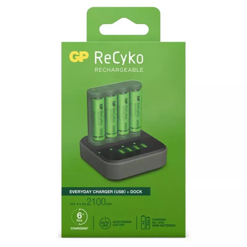 GP Batteries PowerBank B421 įkroviklis AAA NiMH baterijoms