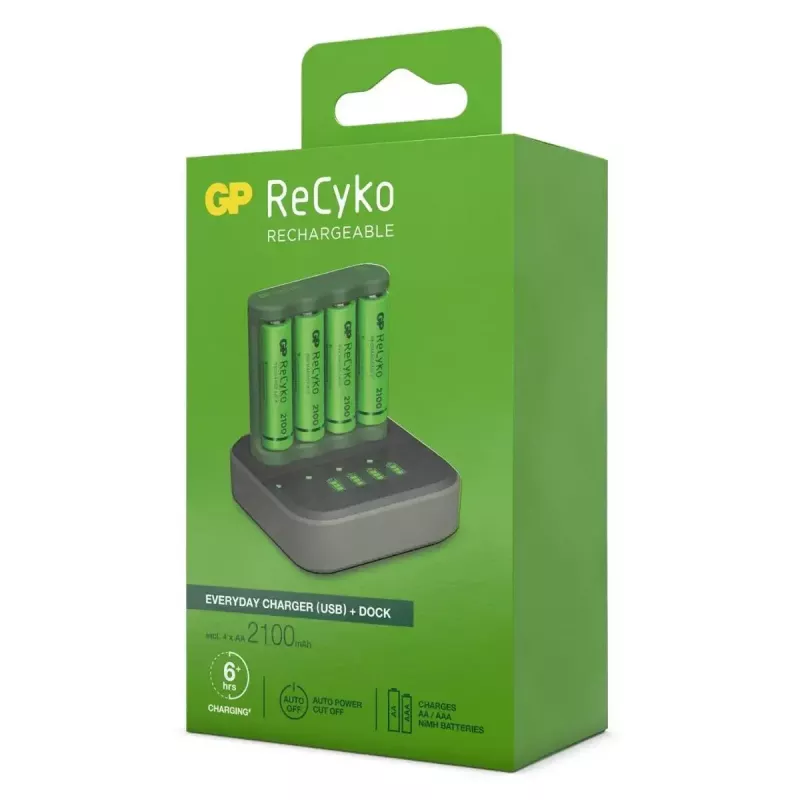 GP Batteries PowerBank B421 įkroviklis AAA NiMH baterijoms