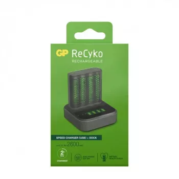 GP Batteries ReCyko M451 USB NiMH AA AAA įkroviklis