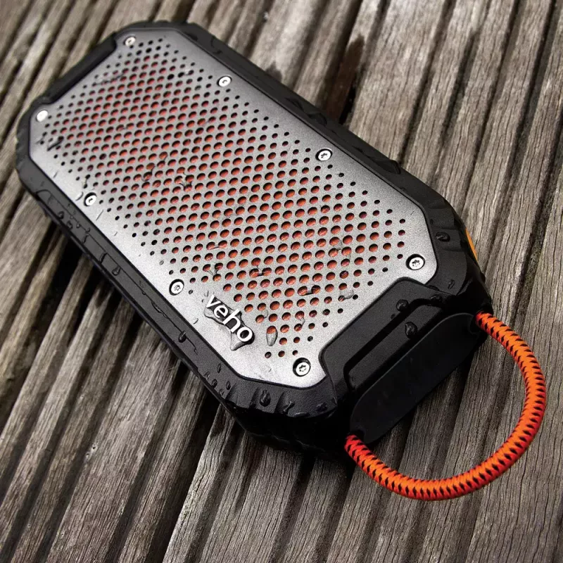 Nešiojamas stereo garsiakalbis Veho MX-1 juodas/sidabrinis