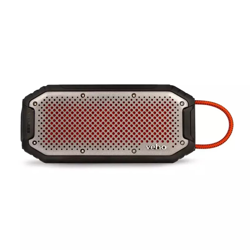 Nešiojamas stereo garsiakalbis Veho MX-1 juodas/sidabrinis