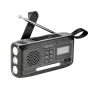 Nešiojamas radijas SANDBERG Survivor DAB Radio All-in-1 4500 — DAB+/FM, 87,5–108 MHz, 3 W RMS, USB-A ir USB-C, 4500 mAh baterija