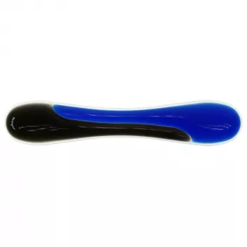 Kensington Duo Gel riešų atrama klaviatūrai – mėlyna, juoda, gelis, 240 mm, 182 mm