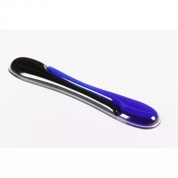 Kensington Duo Gel riešų atrama klaviatūrai – mėlyna, juoda, gelis, 240 mm, 182 mm