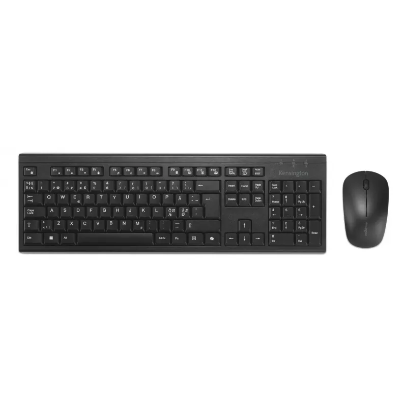 Belaidis klaviatūros rinkinys Kensington K75560PN pilno dydžio QWERTY juoda