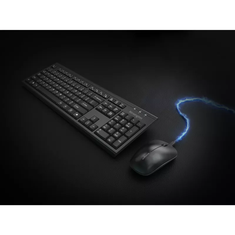 Belaidis klaviatūros rinkinys Kensington K75560PN pilno dydžio QWERTY juoda