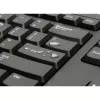 Kensington KB100 EQ laidinė pilno dydžio klaviatūra USB membrana QWERTY juoda